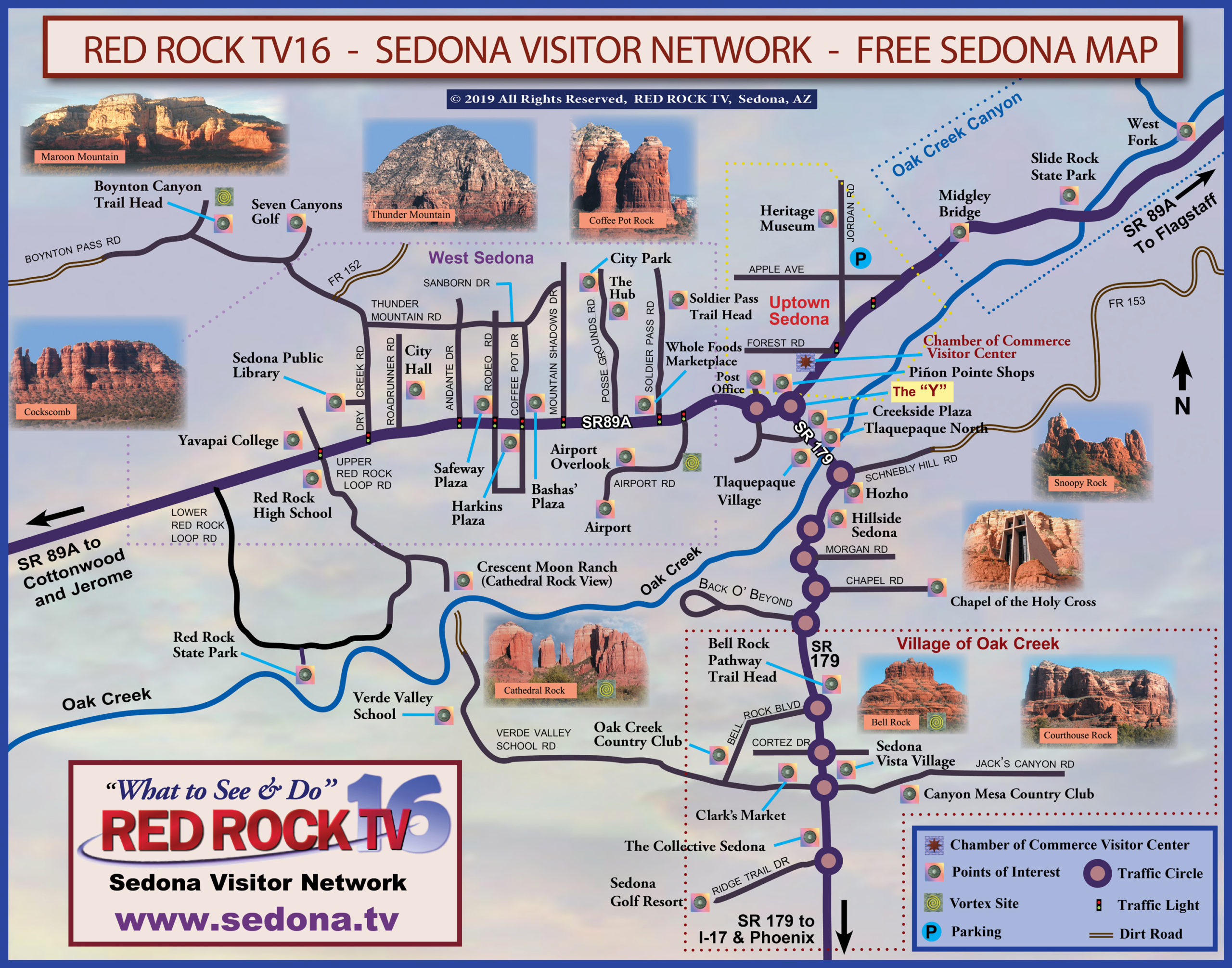 map of sedona arizona